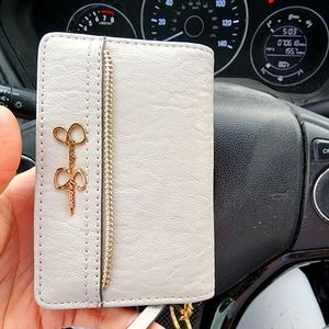 Jessica Simpson leopard wallet